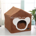 Draagbaar klein goedkoop huisdier Demonteerbaar schattig huis